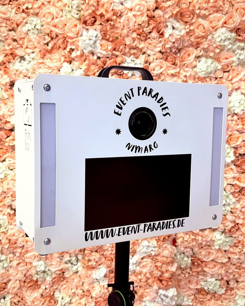 Fotobox in Weiß